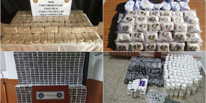 Hudut birlikleri kaçakçılığa geçit vermedi