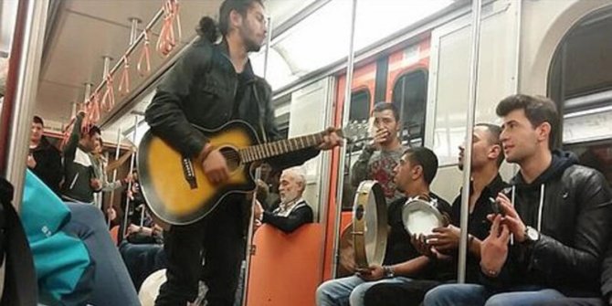 Metroda müzik, artık yasak!