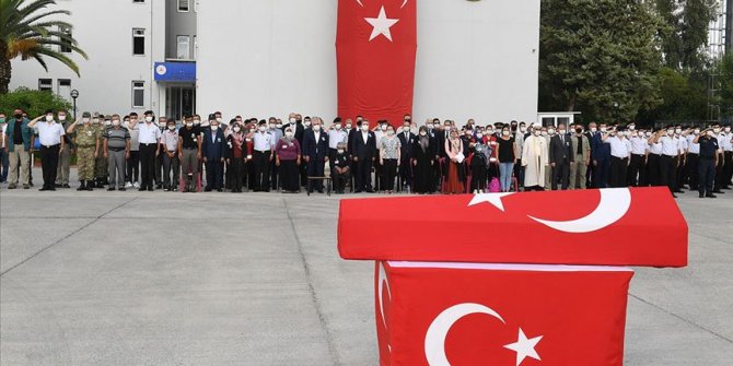 Şehit Jandarma Uzman Çavuş Konukçu'nun naaşı memleketi Konya'ya uğurlandı
