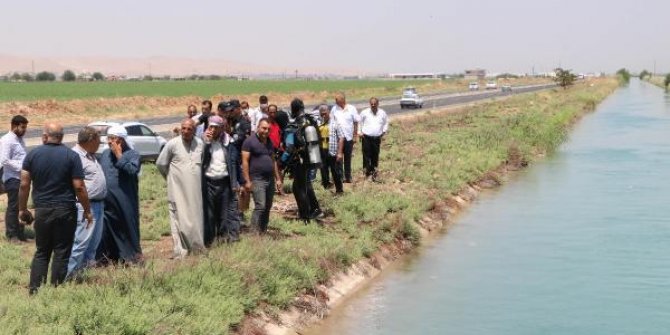 Sulama kanalına giren kuzenlerden biri boğuldu, diğeri aranıyor