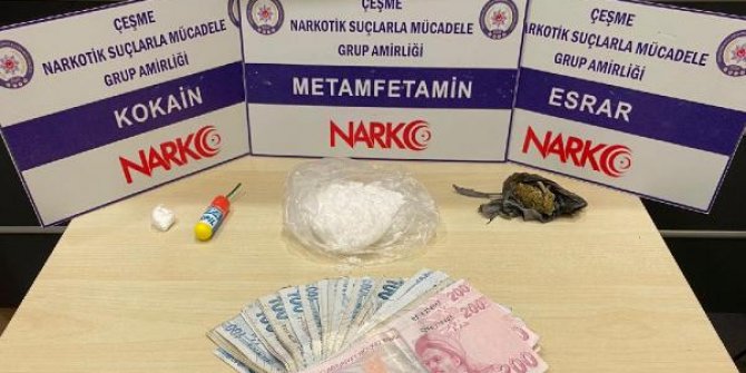 Çeşme'de uyuşturucu operasyonu: 2 tutuklama