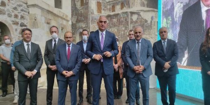 Trabzon'da Sümela Manastırı ve Ayasofya Camisi ziyarete açıldı