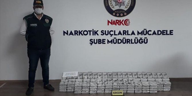 Malatya'da uyuşturucuya büyük darbe!