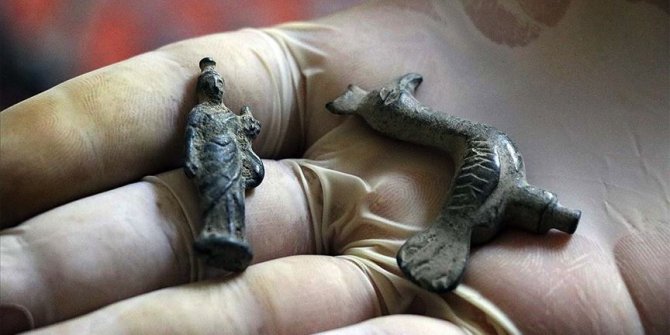 Aydın'daki operasyonda ele geçirilen tarihi eserler müzede sergilenecek