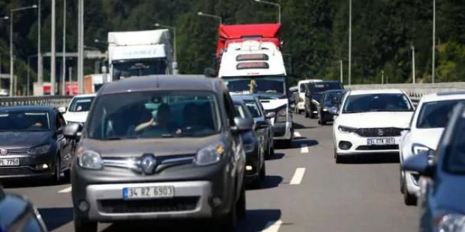 TEM'de bayram yoğunluğu erken başladı