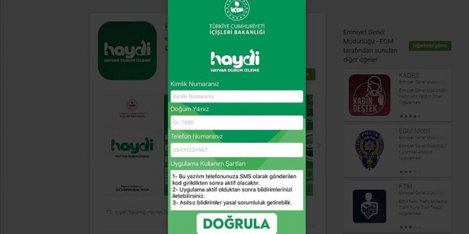 Çevre, doğa ve hayvanların korunması için "HAYDİ" devrede