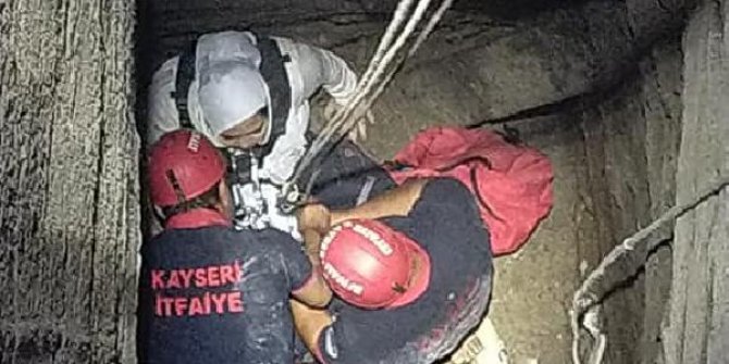15 metrelik su kuyusuna düşen İrem, yaralandı