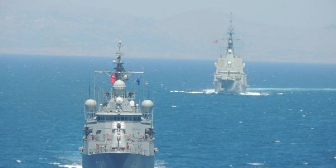 MSB: Kuzey Ege'de deniz eğitimleri icra edildi