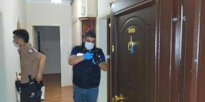 Ev sahibi ile balkonda göz göze gelen hırsız 2'inci kattan atladı
