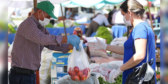 Sincan'da üreticiden tüketiciye doğrudan satış