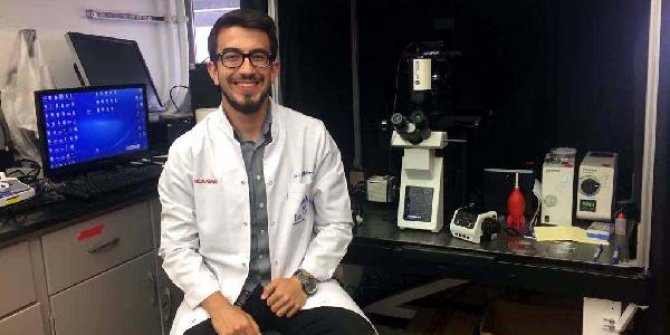 Türk doktor adayından gururlandıran başarı