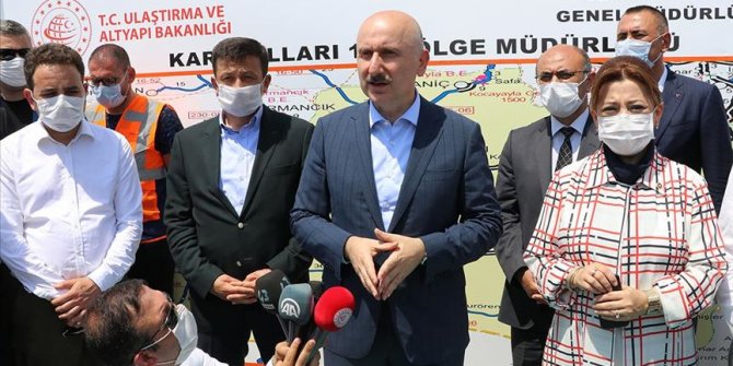 Ulaştırma ve Altyapı Bakanı Karaismailoğlu: Ekonomimiz dimdik ayakta ve tüm şantiyelerimiz faal bir şekilde çalışıyor