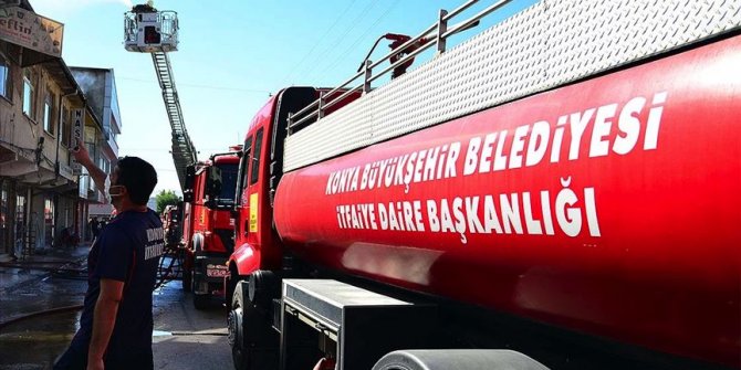Konya'da doğal gaz patladı! Çok sayıda itfaiye ve sağlık görevlisi sevk edildi