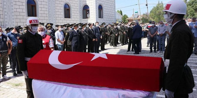 Şehit Uzman Çavuş Süleyman Ural son yolculuğuna uğurlandı