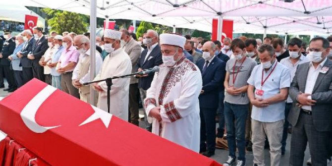 Samsun'da şehit polis memuru için tören