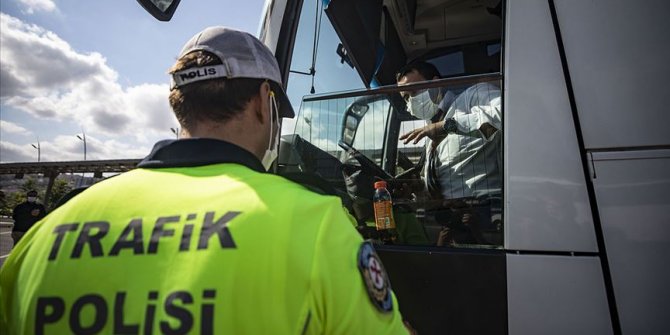 İstanbul'da 3 günlük denetimlerde 9 bin 317 işlem uygulandı
