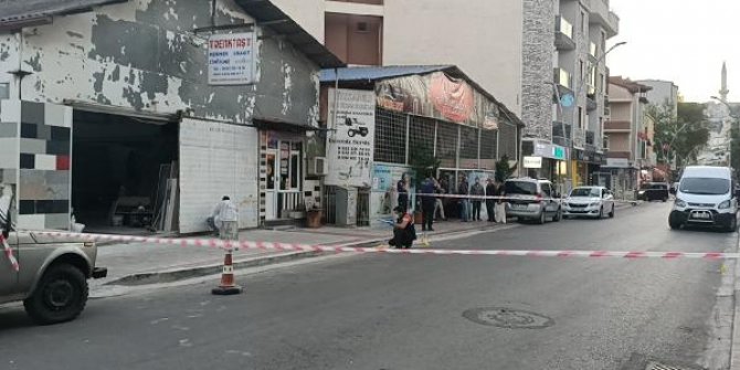 Motosikletle gelip, mermer atölyesine 12 kurşun sıktılar