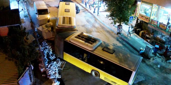 Sultangazi'de İETT otobüsü ortadan ayrıldı: Facianın eşiğinden dönüldü