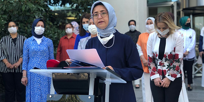AK Parti kadın kollarından 81 ilde suç duyurusu; İstanbul'da da açıklama yapıldı