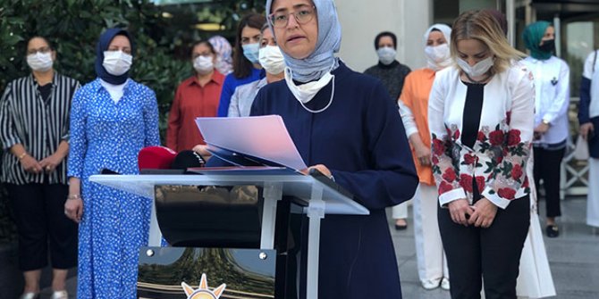 AK Parti kadın kollarından 81 ilde suç duyurusu; İstanbul'da da açıklama yapıldı