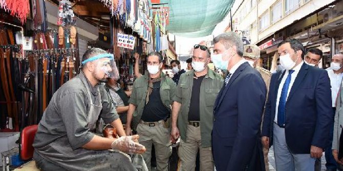 Malatya'da, koronavirüs denetimi