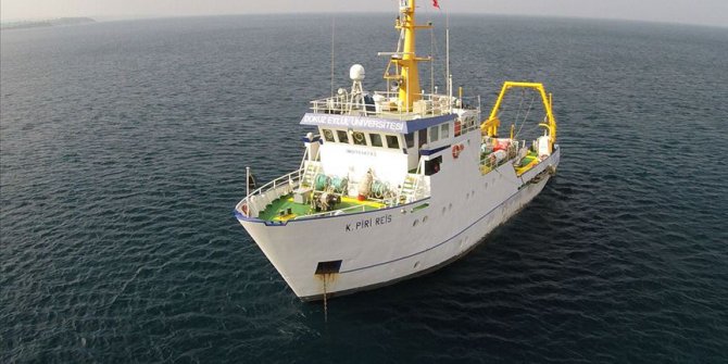 Koca Piri Reis Araştırma Gemisi Karadeniz'de gaz hidrat kaynaklarını araştıracak