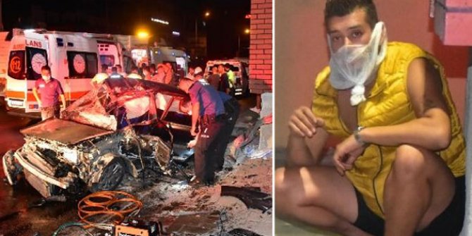 İzmir'de kaza: 1'i ağır, 3 yaralı