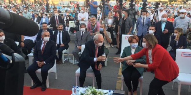 Kılıçdaroğlu ve Akşener, İzmit'te araç tanıtımı ve açılış törenine katıldı