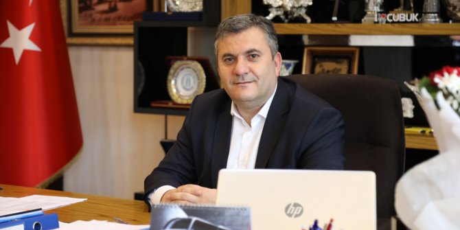Kovid-19 tedavisi tamamlanan Çubuk Belediye Başkanı taburcu edildi