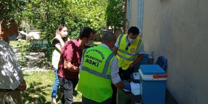 ASKİ'den sıkı denetim: Atık ve kaynak sulardan numuneler alındı