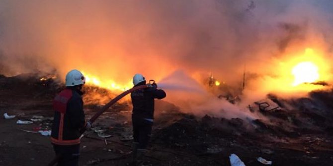 Mersin Alata Araştırma Enstitüsü'nde yangın