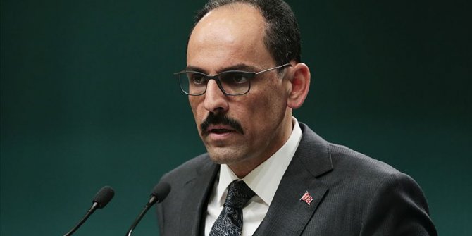 Cumhurbaşkanlığı Sözcüsü Kalın ABD Ulusal Güvenlik Danışmanı O'Brien ile telefonda görüştü