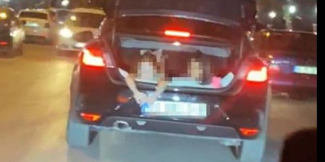 Ankara'da akılalmaz görüntü!