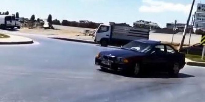 Sultangazi'de drift yapan sürücünün ehliyetine 2 ay el kondu