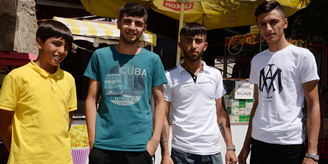 Diyarbakır'da çocukların yardımseverliği sosyal deneyde