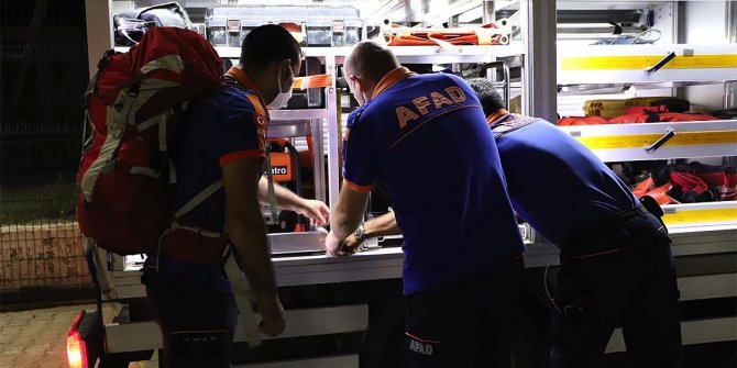 AFAD'dan deprem anı tatbikatı
