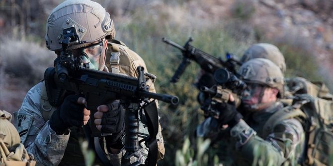 MSB: Barış Pınarı bölgesinde 3 PKK/YPG'li terörist etkisiz hale getirildi