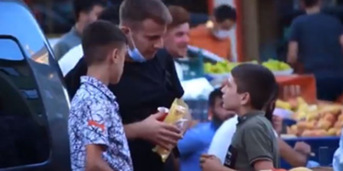 MSB'den yardımsever Diyarbakırlı çocuklara: Geleceğin Mehmetçik adayları