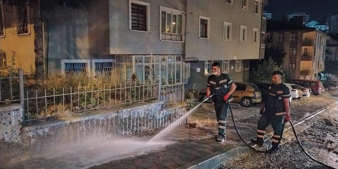 Keçiören'de gece gündüz temizlik