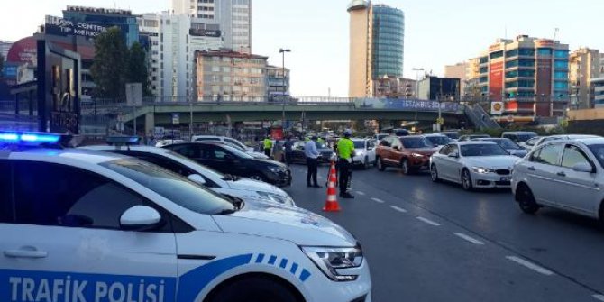 İstanbul'da çakar denetimi