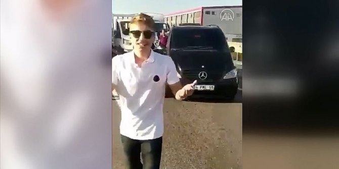 Trafikte tartıştığı sürücüyü bıçakla yaralayıp kaçan şüphelinin yakalanması için çalışma başlatıldı