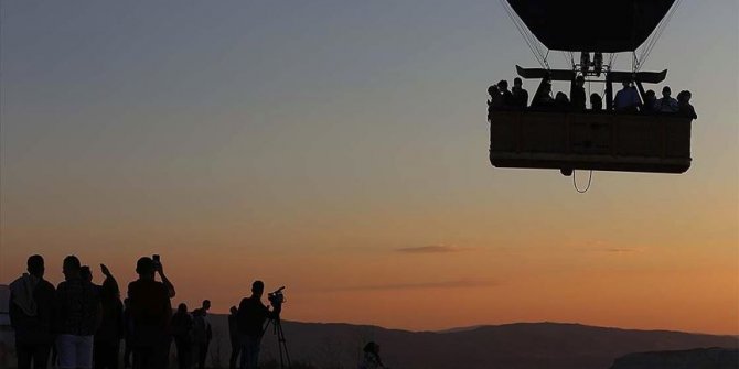 Kapadokya'nın 5 aylık balon hasreti sona erdi