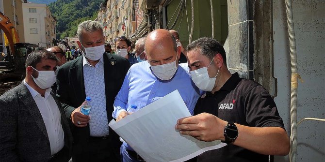 Bakan Soylu son gelişmeleri paylaştı: 9 kişinin arama çalışmaları devam ediyor