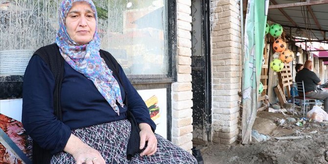 Giresun'daki selden etkilenenler yaşadıklarını anlattı