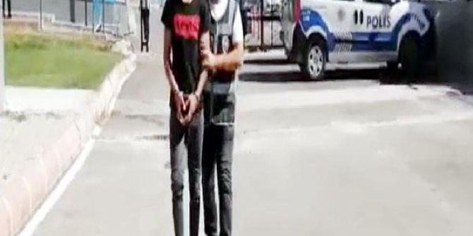 Gaziantep'te kameradan belirlenen hırsızlık şüphelisi tutuklandı