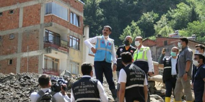 Bakan Kurum: 20 milyon lira hibemizi yaptık