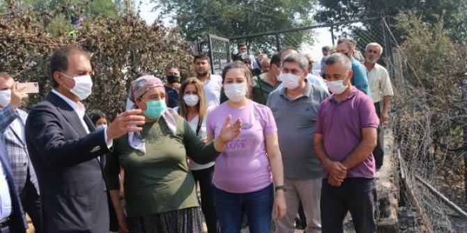 Kozan'daki yangında 3'üncü gün; 800 ev tahliye edildi