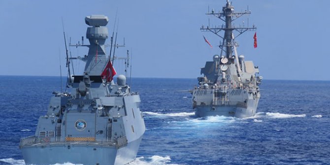 MSB: Doğu Akdeniz'de deniz eğitimleri icra edildi
