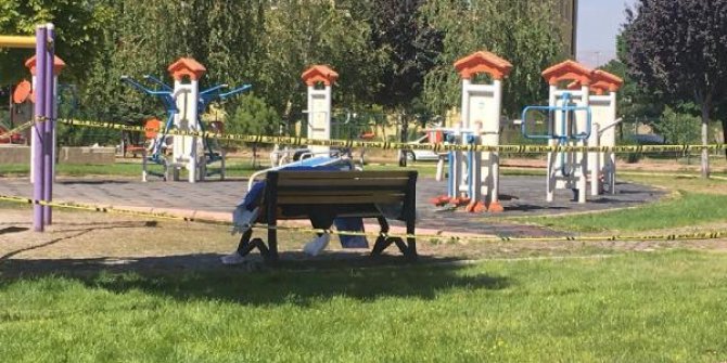 Kayseri'de kanser hastası, oturduğu bankta ölü bulundu