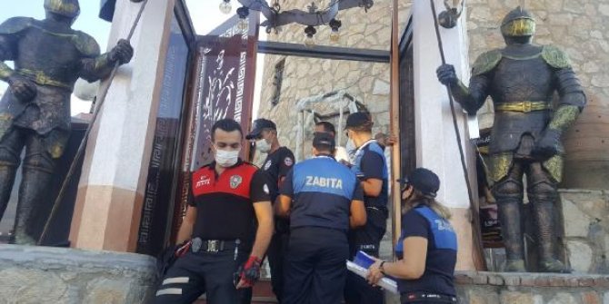 Bodrum'da koronavirüs tedbirlerine uymayan 4 işletme kapatıldı